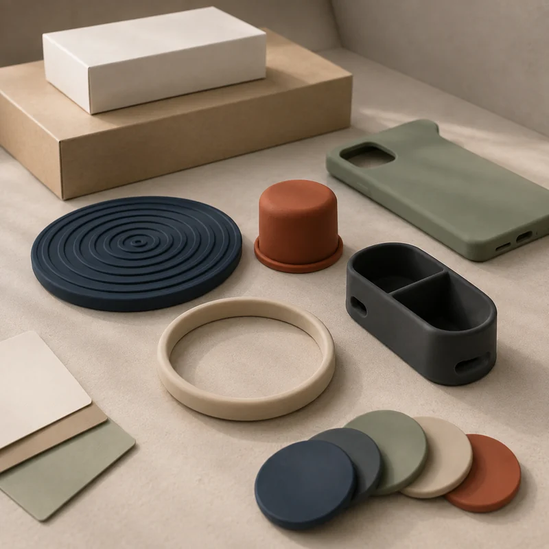 Representative multi-product silicone assortment for OEM and private-label programmes